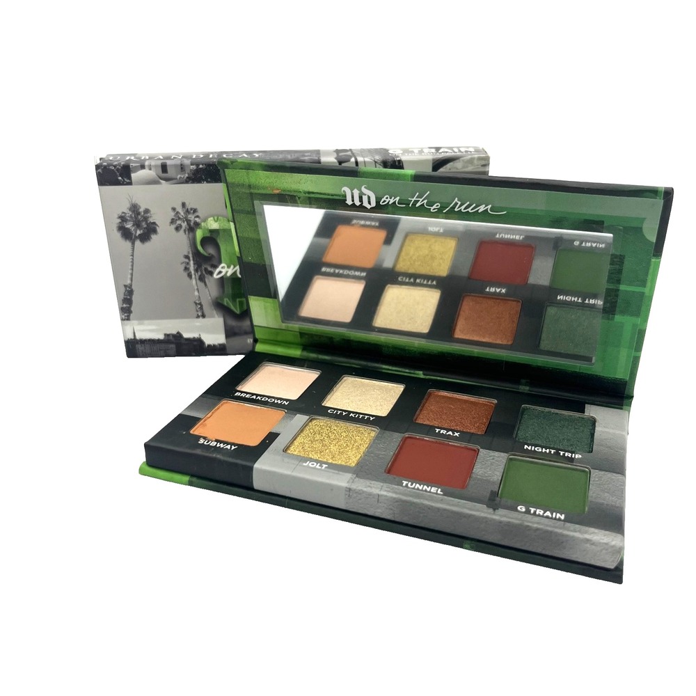 Urban Decay On The‎ Run Eye Shadow Palette G Train Eight x 0.02 oz / 0.80g
